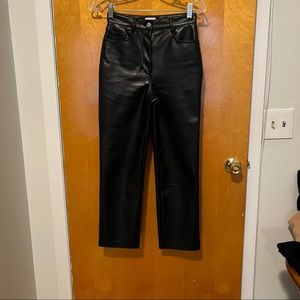 Aritzia Wilfred Melina Cropped Pant Black Sz 2